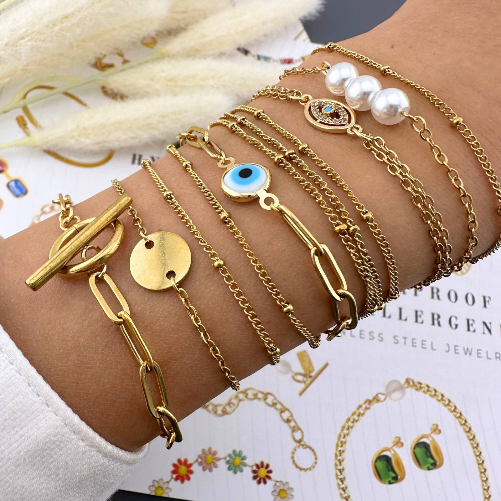 The Everyday Link Bracelet - Gold