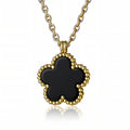 Black Flower necklace