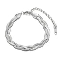 The Braided Beauty - Silver