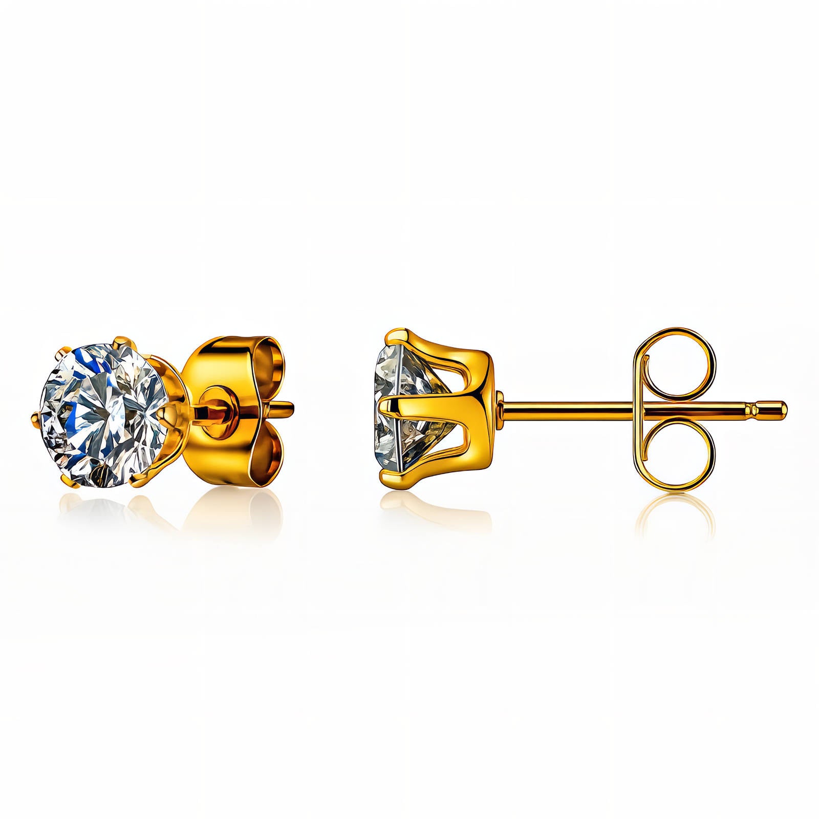 The Clara Gold Studs