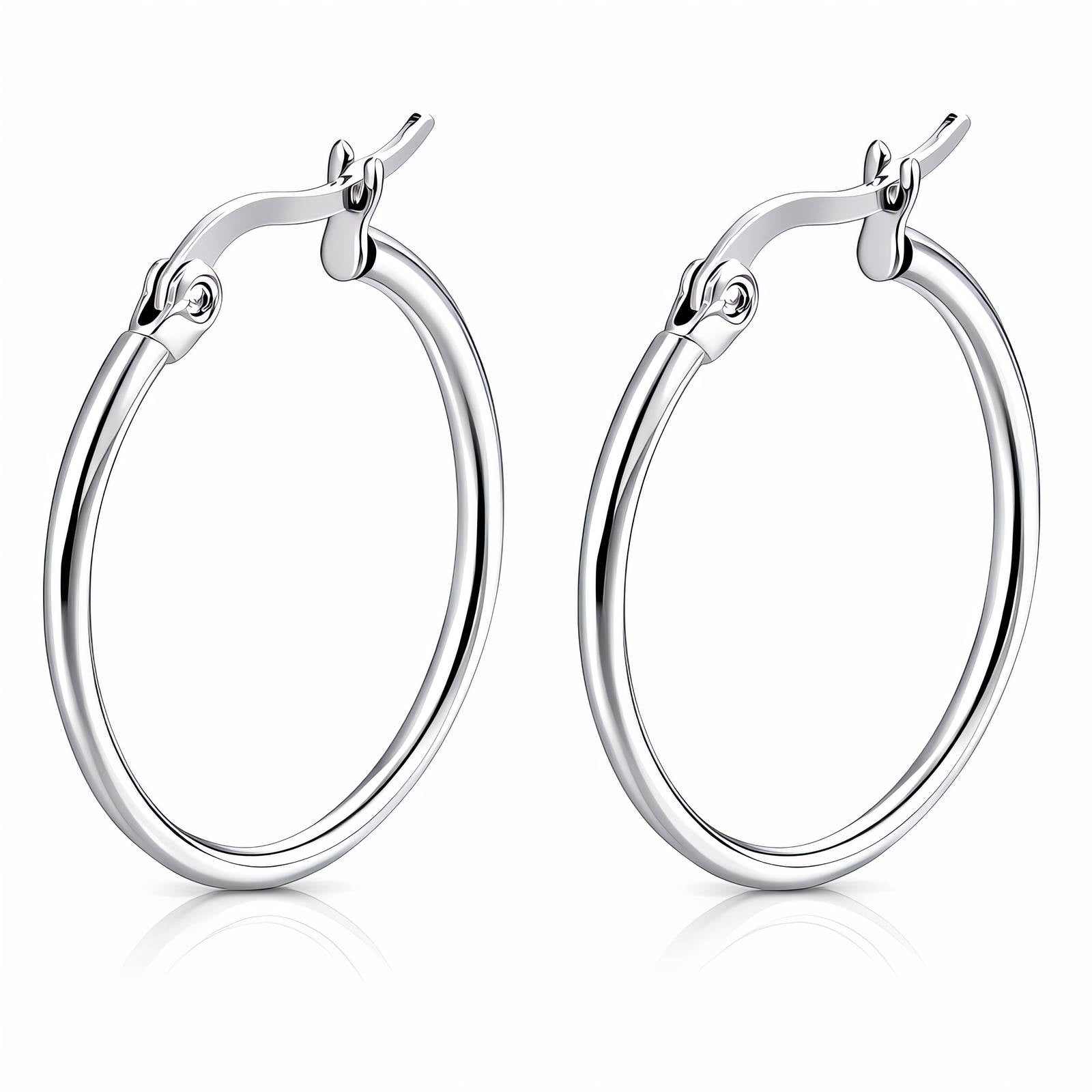The Silver Classic Hoop
