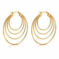 Golden Cascade Earrings