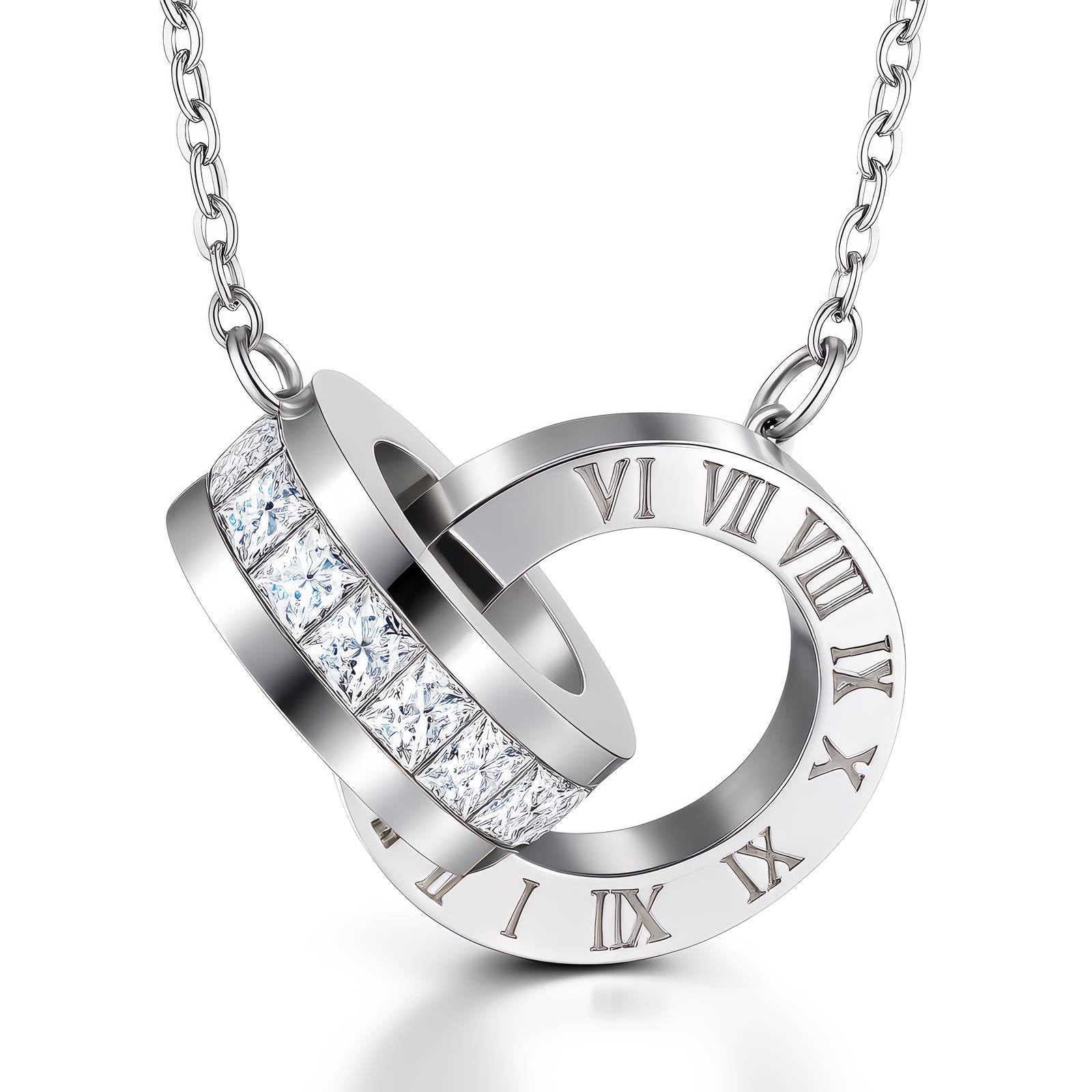 Midnight Roman Necklace