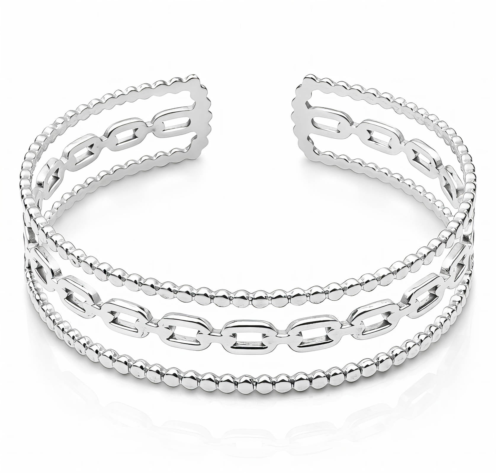 Silver Lining Cuff