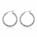 The Silver Lining Hoops