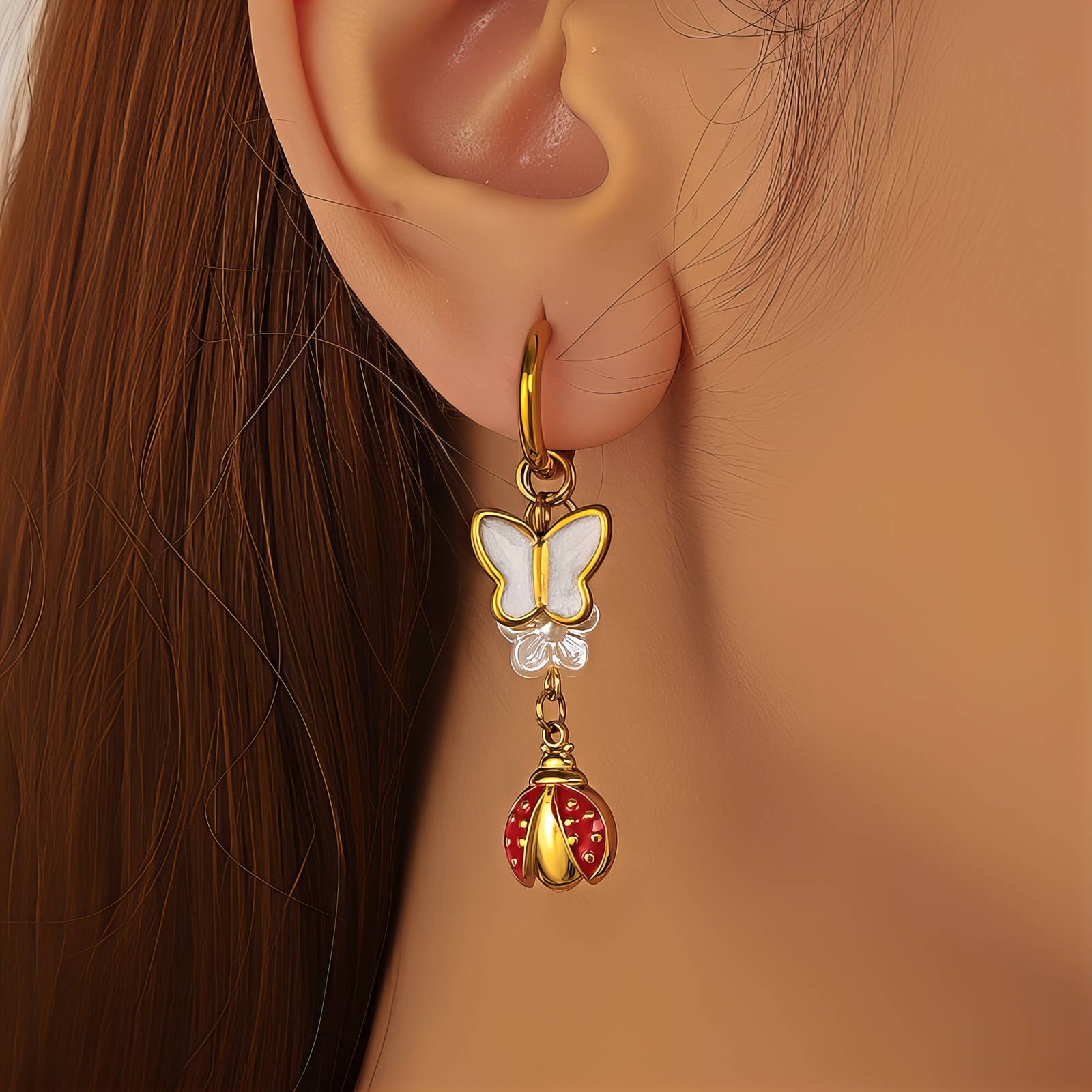 Ladybugs Earrings