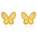 Golden Flutter Studs